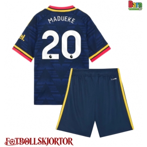 Arsenal Noni Madueke #20 Borta Kläder Barn 2026-27 Kortärmad (+ Korta byxor)